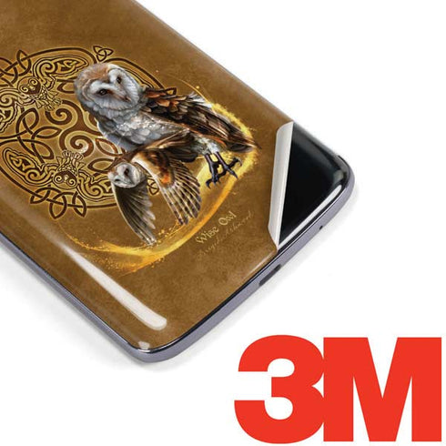 Owl Celtic Knot by Brigid Ashwood Moto E5 Plus Skin