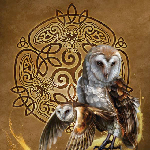 Owl Celtic Knot by Brigid Ashwood Moto G6 Skin