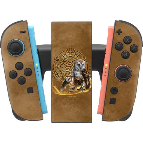Owl Celtic Knot by Brigid Ashwood Nintendo Switch 2 (2025) Joy-Con Controller Skin