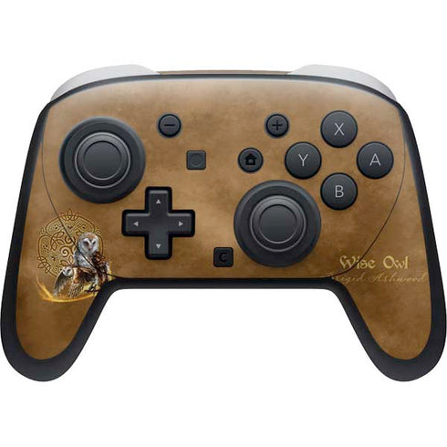 Owl Celtic Knot by Brigid Ashwood Nintendo Skins