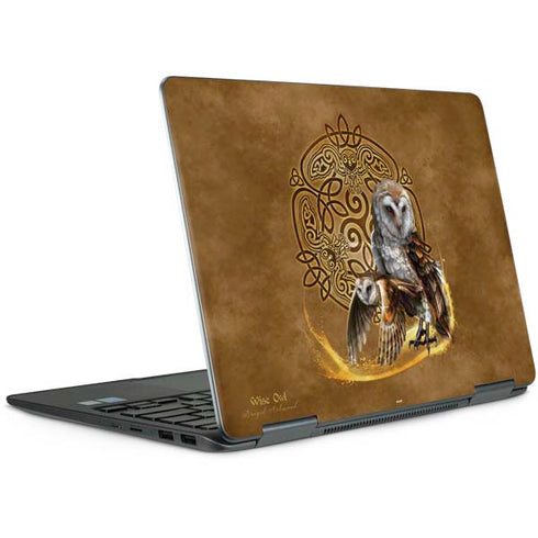 Owl Celtic Knot by Brigid Ashwood Notebook 9 Pro 13in (2017) Skin