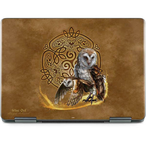 Owl Celtic Knot by Brigid Ashwood Notebook 9 Pro 13in (2017) Skin