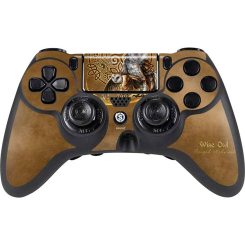 Owl Celtic Knot by Brigid Ashwood PlayStation PS4 Skins