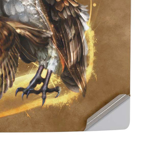 Owl Celtic Knot by Brigid Ashwood PS5 Pro Disk Console Skin