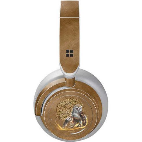 Owl Celtic Knot by Brigid Ashwood Surface Headphones Skin
