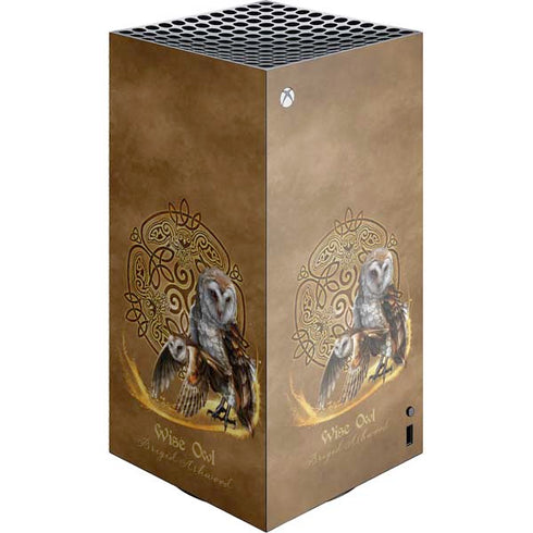 Owl Celtic Knot by Brigid Ashwood XBox Series X Digital Edition Console Skin