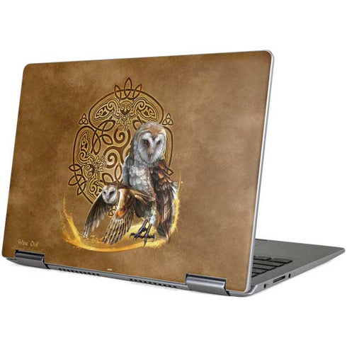 Owl Celtic Knot by Brigid Ashwood Yoga 710 14in Skin