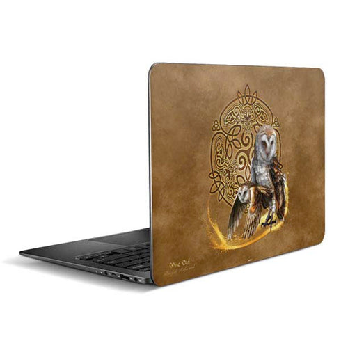 Owl Celtic Knot by Brigid Ashwood Zenbook UX305FA 13.3in Skin