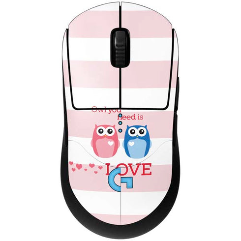Owl Is All You Need G Pro Wireless Gaming Mouse Skin
