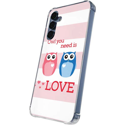 Owl Is All You Need Galaxy A35 5G Clear Case