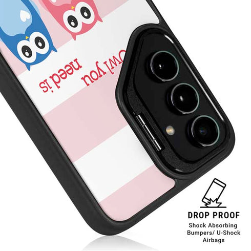 Owl Is All You Need Galaxy S25 Ultra Kickstand Case