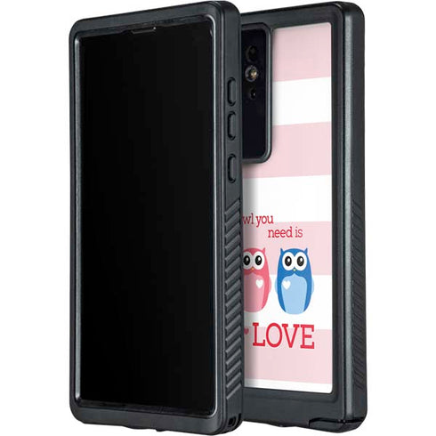 Owl Is All You Need Galaxy S24 Ultra Waterproof Case