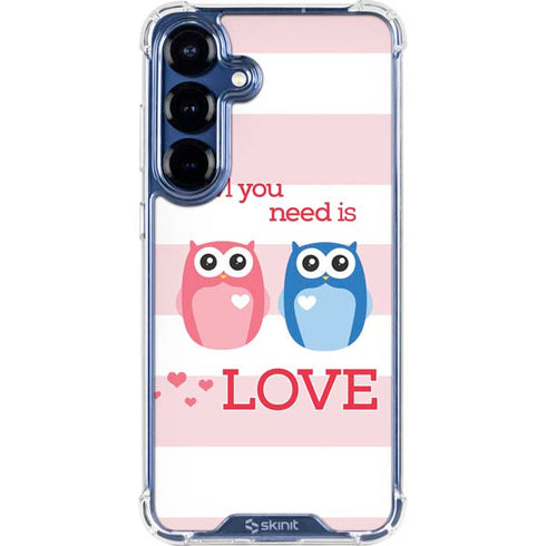 Owl Is All You Need Galaxy S25 Plus Clear Case