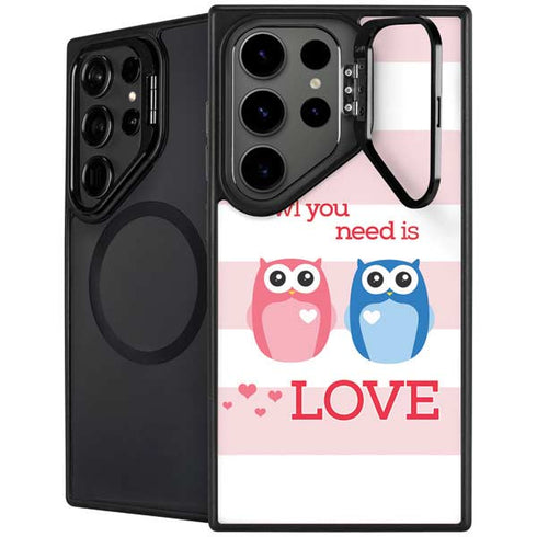 Owl Is All You Need Galaxy S26 Ultra Kickstand Case