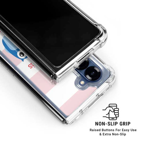 Owl Is All You Need Galaxy Z Fold6 Clear Case