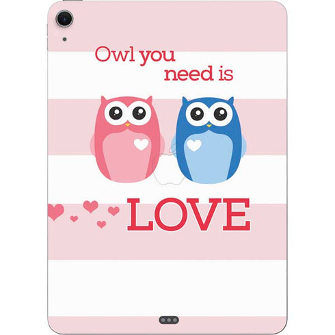 Owl Is All You Need Apple iPad Air Skin