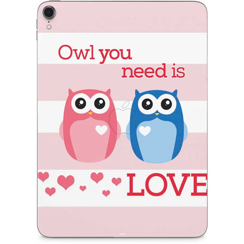 Owl Is All You Need Apple iPad Pro Skin