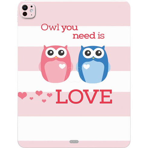 Owl Is All You Need iPad Pro 13in M4 (2024) Skin
