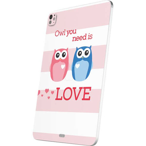 Owl Is All You Need iPad Pro 13in M4 (2024) Skin