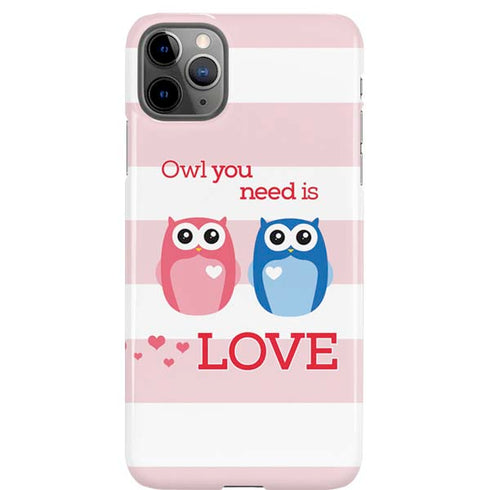 Owl Is All You Need iPhone Cases