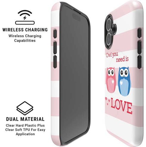 Owl Is All You Need iPhone 16 Magsafe Impact Case