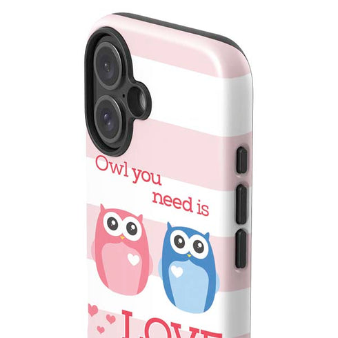 Owl Is All You Need iPhone 16 Plus Impact Case