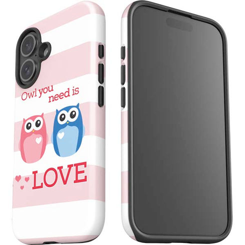 Owl Is All You Need iPhone 16 Plus Impact Case
