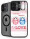 Owl Is All You Need iPhone 16 Plus Kickstand Case