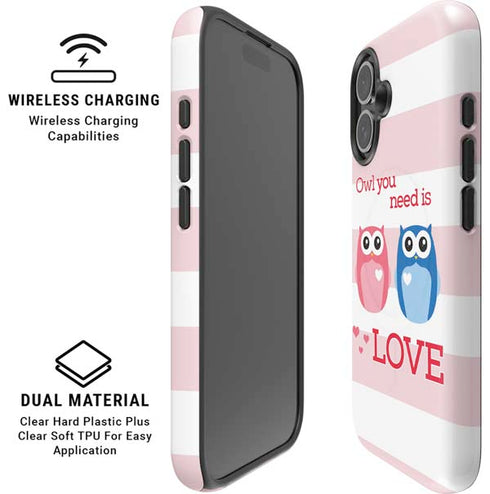 Owl Is All You Need iPhone 16 Plus Magsafe Impact Case