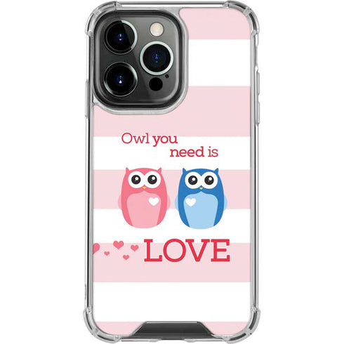 Owl Is All You Need iPhone 16 Pro Clear Case