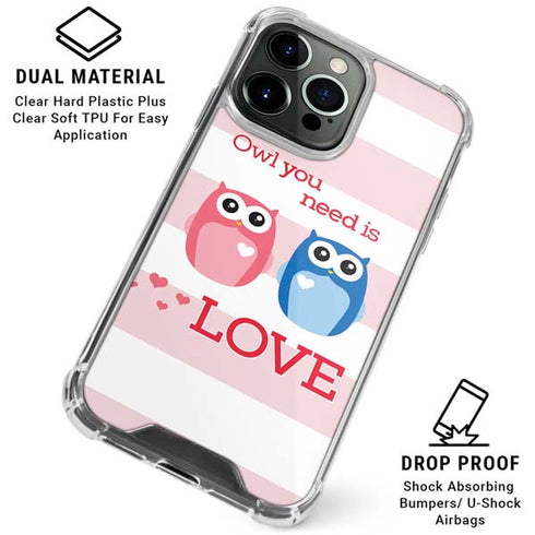 Owl Is All You Need iPhone 16 Pro Max Clear Case