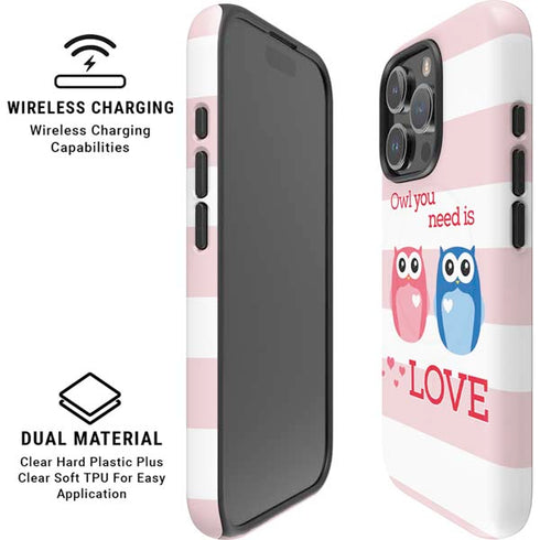 Owl Is All You Need iPhone 16 Pro Max Magsafe Impact Case