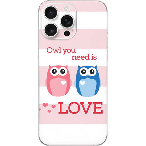 Owl Is All You Need iPhone 16 Pro Max Skin