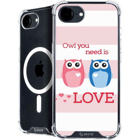Owl Is All You Need iPhone 16e MagSafe Case