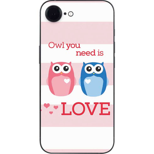 Owl Is All You Need iPhone 16e Skin