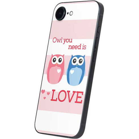Owl Is All You Need iPhone 16e Skin
