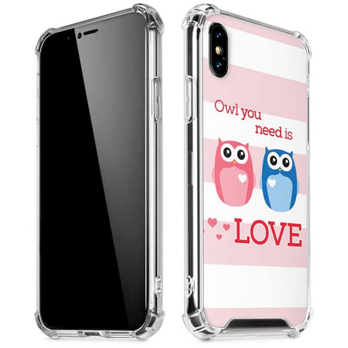 Owl Is All You Need iPhone X/XS Clear Case