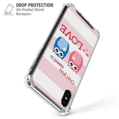 Owl Is All You Need iPhone X/XS Clear Case