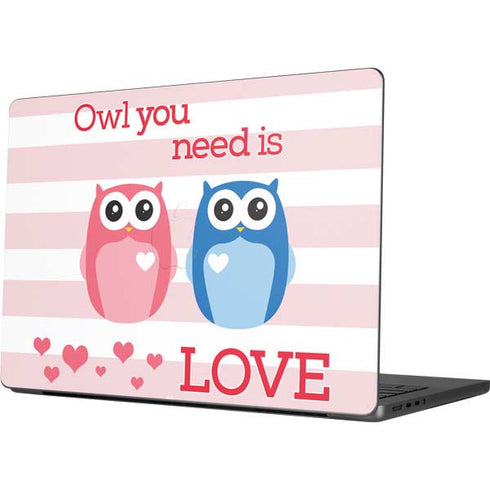 Owl Is All You Need Apple MacBook Pro 14-inch Skin