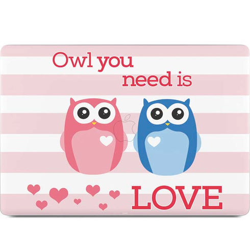 Owl Is All You Need MacBook Skins