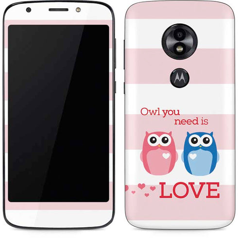 Owl Is All You Need Moto E5 Play Skin
