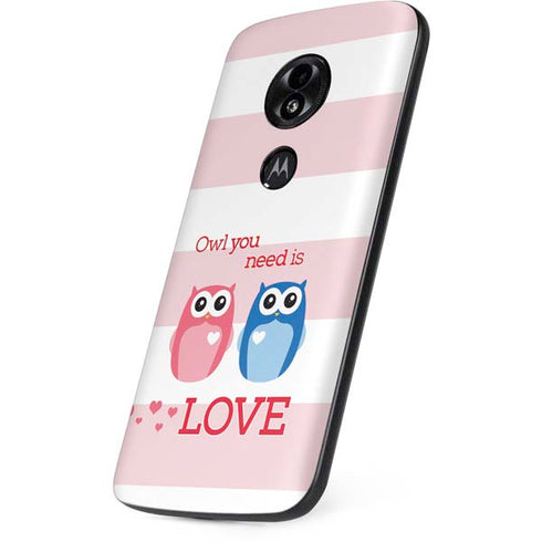 Owl Is All You Need Moto E5 Play Skin