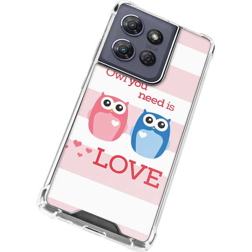 Owl Is All You Need Moto G 5G (2025) Clear Case
