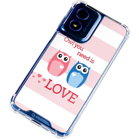 Owl Is All You Need Moto G 5G (2024) Clear Case