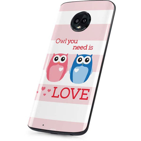 Owl Is All You Need Moto G6 Skin