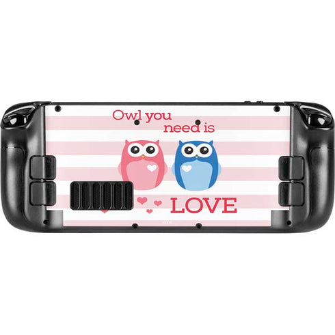Owl Is All You Need Steam Deck Handheld Gaming Computer Skin