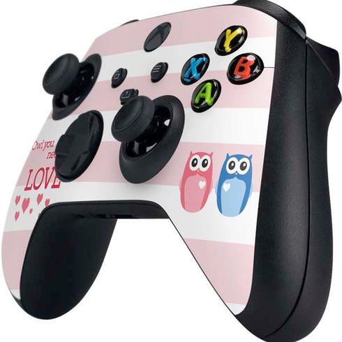 Owl Is All You Need Xbox Series X Controller Skin