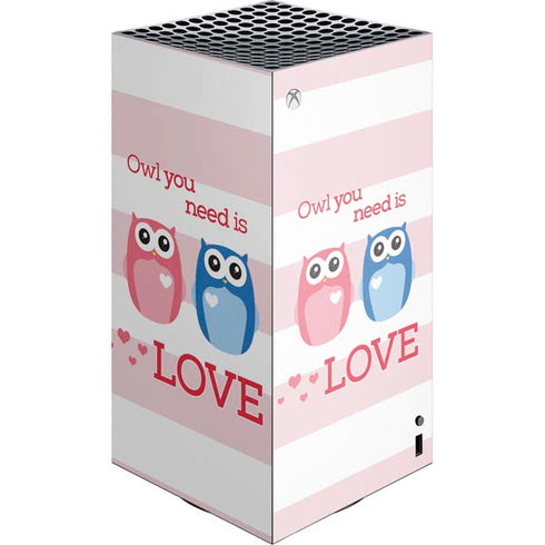 Owl Is All You Need XBox Series X Digital Edition Console Skin