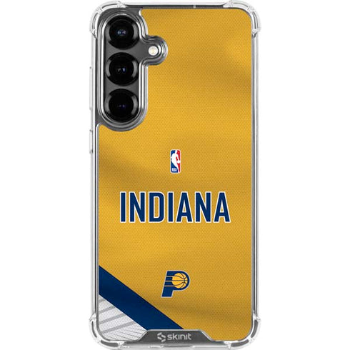 NBA Indiana Pacers Jersey Galaxy S26 Plus Clear Case