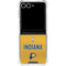 NBA Indiana Pacers Jersey Galaxy Z Flip7 Clear Case